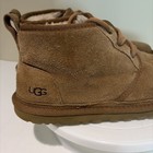 Ugg Australia Neumel Brown Chukka Boots Men s Size 9  Sherpa Lined Slippers