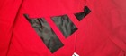  60 Nwt Adidas Mens Large Big Logo Fleece Pullover Hoodie Pure Ruby Red Black