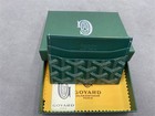 Goyard Saint Sulpice Men Card Holder Wallet  green-new With Box