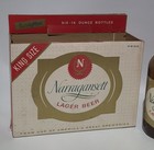 Vintage Beer Bottle Six Pack In Original Holder Narragansett King Size 1959 