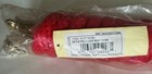 New Red Hamilton 10 x 5 8  Poly Horse Lead Rope 24  Brass Plated Snap Stud Chain