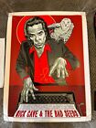 Nick Cave Autographed 2017 Tour Poster -- With Vip Lanyard And Setlist 