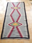 33 1 2 X 64 Large Antique Vintage Germantown Transitional Era Navajo Indian Rug