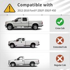 Floor Mats Compatible With 2012-2016 Ford F-250 f-350 f-450 Supercrew crew Cab  