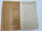 Perfection Weekly Time Book Vintage Booklet Keep Up With Your Time