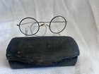 12k Gold Filled Vtg Windsor Round Rim Eye Glasses In Duclos Optical Co Case