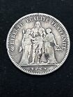 1876-a France 5 Francs Silver Coin
