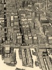 1912 Baltimore  Maryland Vintage Old Panoramic City Map - 16x24