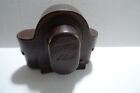 Vintage- Leica- Brown Leather Camera Case - High Top  -  E  Leitz- New York