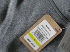  55 Reebok Men s Size L Gray Colorblock Fleece Sweat Shirt Hoodie  free Shipp 