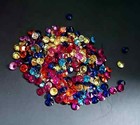 Natural Mix Color Sapphire 3 Mm Cut Round 200 Piece Certified Loose Gemstone Lot