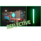 Diamond Grade Green Reflective Safety Tape Sticker Adhesive Caution Tape 4  X 9 