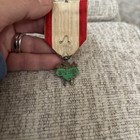 Wwii Era Japanese Order Of The Rising Sun 7th Class  Metal Medallion   