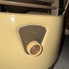 Vintage Sears 3-speed Brown And Tan Circular Hassock Floor Fan 