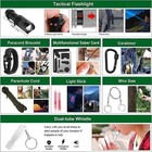 Emergency Survival Kit Bag First Aid Bug Out Military Prepper Kit 142pcs Bag