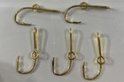 5 Pcs  Eagle Claw Original Gold-plated Fish Hook Hat Pin money Clip