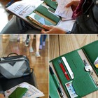 Women Passport Holder Travel Wallet Multi-purpose Cover Document Organizer Us