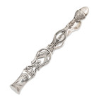Georgian Sterling Silver Sugar Tongs Acorn Bowls  Openwork Hearts Mid 1700s