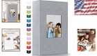 Memory Book 4x6 Album - 300 Pockets  Dust-proof Linen Design For Weddings   More