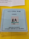 Vintage Civil War Union Soldier Rifle Army Metal Lead Mold War Game Unused Rare 