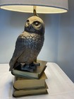 Pottery Barn Teen Hedwig The Owl Table Lamp Harry Potter  Tested Works W  Shade