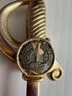 Vintage Metal  Sword Shaped Letter Opener