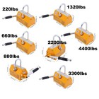 100kg-2000kg Magnetic Lifter Heavy Duty Steel Magnet Lifting Hoist Crane