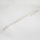 Pfa-201u Alto G Tune 16 Closed Hole Key Sliver Plated Flute With Case  Free Ship