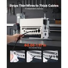 Electric manual Wire Stripping Machine 370w Copper Cable Stripper 0 06  -1 57  