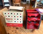 Arrco Vintage Hand Operated Playing Card Shuffler-works Great worn Box-japan Mad