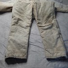 Vtg Carhartt  X02 Brn 40 Reg Brown Duck Quilt Lined Insulated Coveralls 