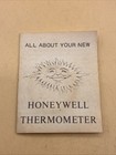 Vintage Honeywell Trimline Desk Thermometer Paperweight W  Original Gift Box
