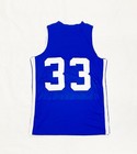 Under Armour Etowah Eagles Reversible Basketball Jersey Youth Large Blue White