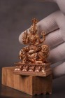 Angalamman Bronze Statue   3 Inch Hindu Goddess Idol  South Indian Murti