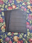 Seven Used Hagner Stamp Stock Sheets  Five Rows  Double Sided - Free Shipping