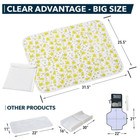 Changing Mat Biggest Waterproof   Reusable Portable Changing Pad 25 5 X31 5