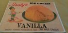 1960s Isaly s Vanilla Ice Cream Half Gallon Carton Pittsburgh Pa  Ad Poster New