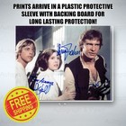 Star Wars Original 8x10 Signed Autograph Rare Photo Signature Reprint Free Ship