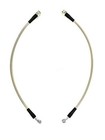 Braided Stainless Brake Hose  this Is Not A Vehicle Specific Hose  15 Inches