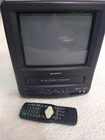Vintage Sansui Tv Com0961b 9  Color Crt Retro Vhs Vcr Combo Portable Gaming 