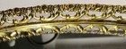 Vintage Vanity Mirrored Tray Oval Gold-tone Filigree Perfume Dresser 16   x9   