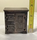 Vintage Durham Industries Dollhouse Miniature Metal Pie Safe Kitchen Cabinet