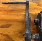 Antique Cast Iron Tobacco Shredder Grinder Chopper hand Crank Pat  March 15 1859