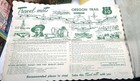 Lot 6 Oregon Statehood Centennial 1959 - Booklet Brochure-placemat Memorabilia