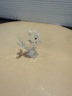 Vintage Swarovski Small Crystal Chicken Rooster Figurine