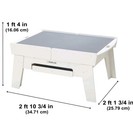 Kidkraft Building Bricks Play N Glow Activity Table