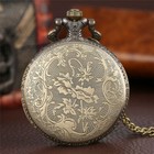 Vintage Father s Day Gift Antique Men Dad Quartz Pocket Watch Necklace Chain