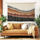  Macrame Wall Hanging Macrame Wall Decor Large-scale Tie-dye Tapestry Coffee