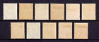 Burma     Scott 1 12     1937 Kgv Issue  11 Values     Mh     Scv  23
