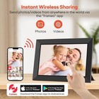 Frameo 10 1 Inch Wifi Digital Picture Frame 1280x800 Hd Photo Ips Touch Screen